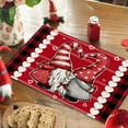 thumbnail image 1 of Romantic Valentine's Day Themed Polyester Placemats - Decorative Dining Table Mats for Special Occasions - Washable Reusable Party Table Setting Accessories, 1 of 6