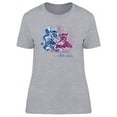 thumbnail image 1 of Romantic Walk On Roller Skates T-Shirt Women -Image by Shutterstock, Female Small, 1 of 2