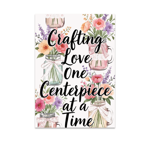 Romantic Wedding Decor Inspiration - DIY Wedding Enthusiast - 13x19 Poster Print