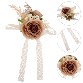 LITINKIMI Rustic Wedding Lasso Rope with White Floral Accents for Traditional Unity Cord Ceremony and Vow Binding