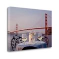 thumbnail image 1 of Romantic Wine Night For Two Golden Gate Bridge 4 Giclee Wrap Canvas Wall Art, 1 of 2