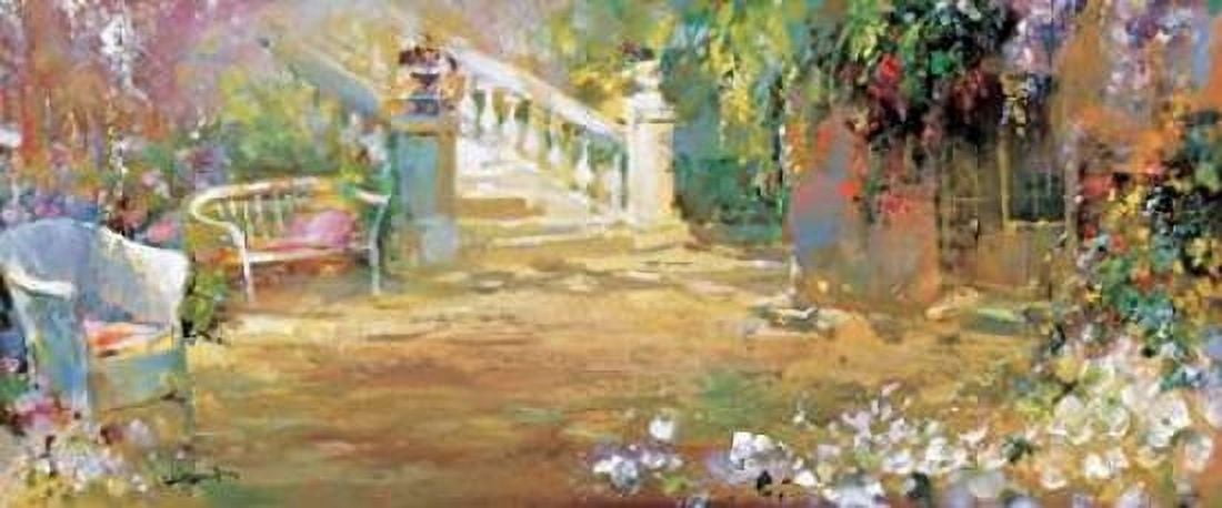 Romantic court Canvas Art - Willem Haenraets (24 x 48)