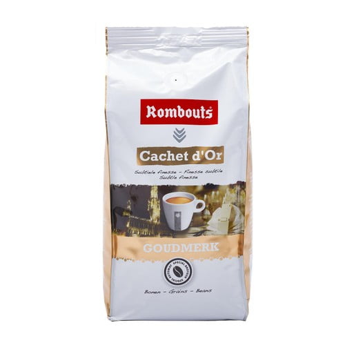 Rombouts Cachet d'Or beans 500g, British Import (Pack of 2)
