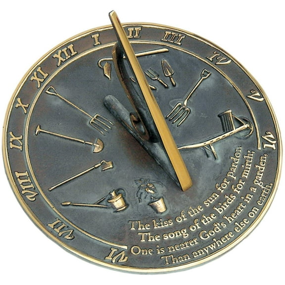 Rome Brass Sundial Kiss of The Sun