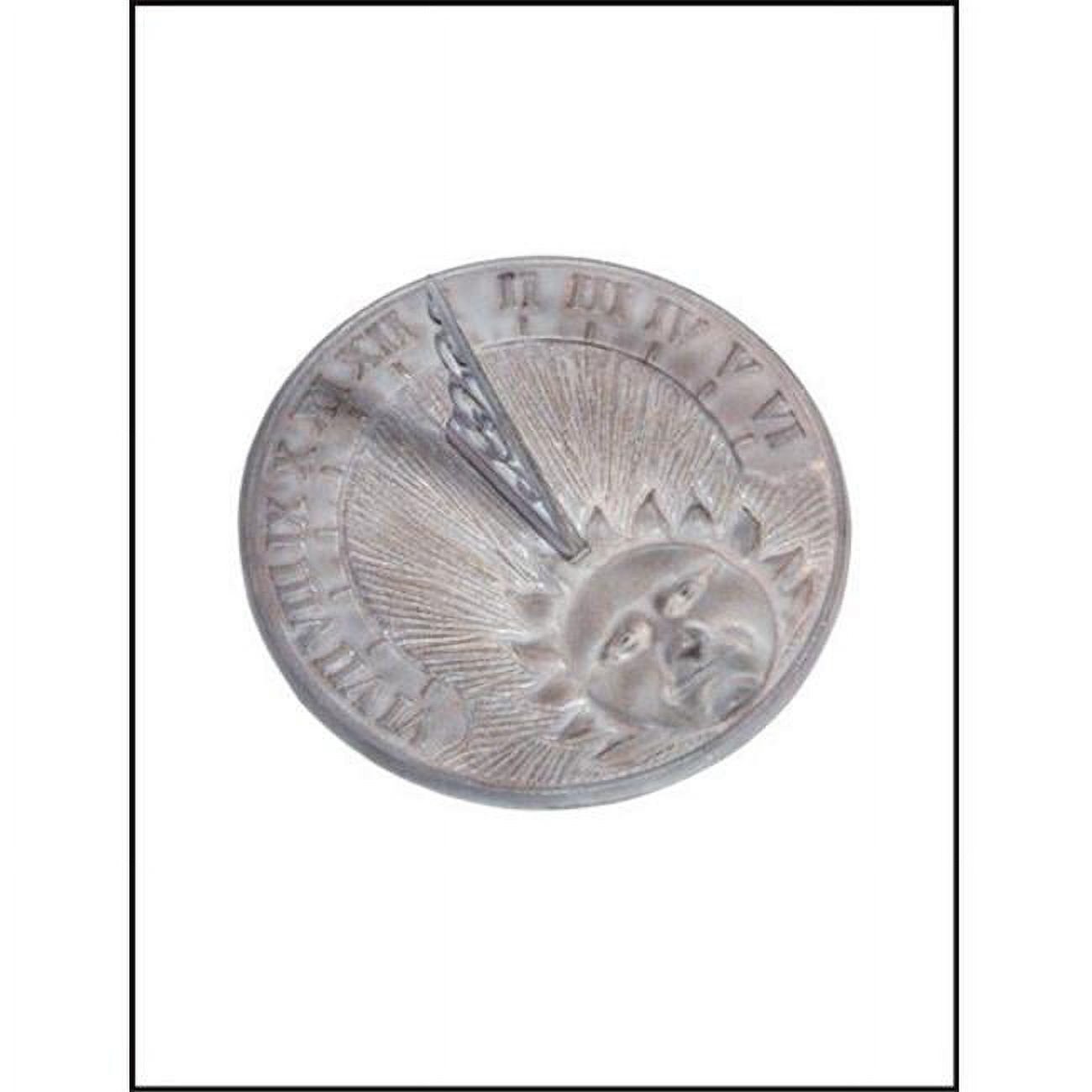 Rome Cast Iron Daybreak Sundial, Verdigris, 9.875" dia. - image 1 of 2