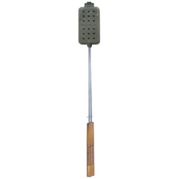 Rome Cast Iron Waffle Iron - Black