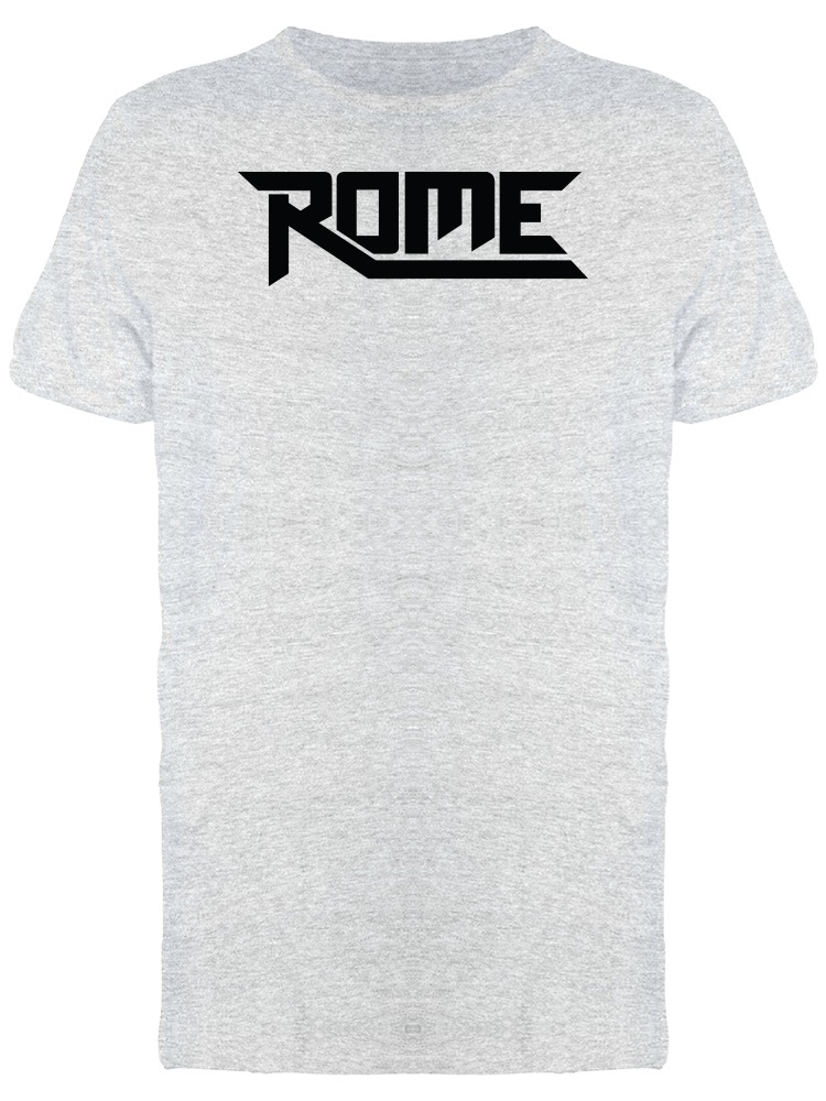 Rome City Lettering T-Shirt Men -Image by Shutterstock, Male Medium - image 1 of 2
