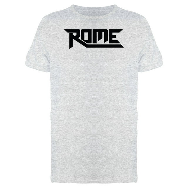 Rome City Lettering T-Shirt Men -Image by Shutterstock, Male Medium