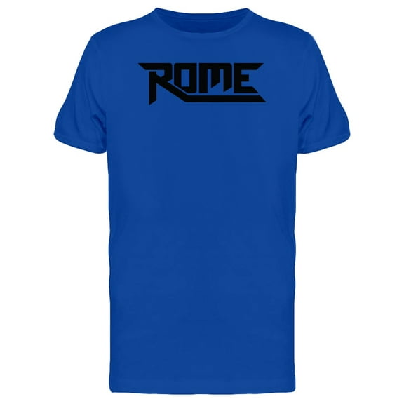 Rome City Lettering T-Shirt Men -Image by Shutterstock, Male Small