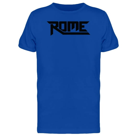 Rome City Lettering T-Shirt Men -Image by Shutterstock, Male x-Large