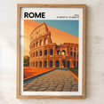 Rome Colosseum Wall Art Print, Ancient Roman Architecture And Historic ...
