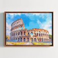 Wall Prints Rome Rome Colosseum Wall Art Print, Italian Landmark Travel Home Decor ...
