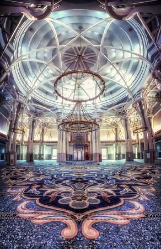 Rome Great Mosque Canvas Art - Massimo Cuomo (12 x 18)