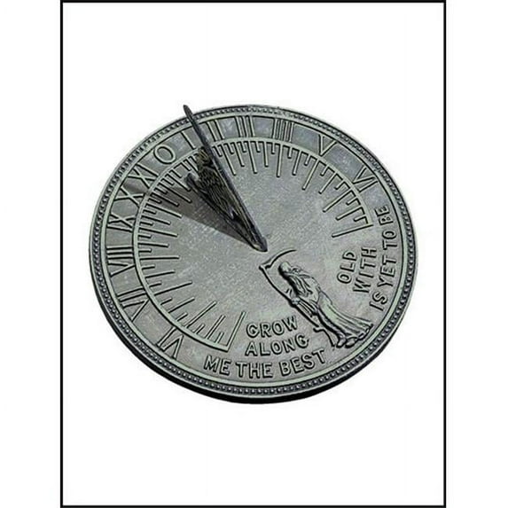 Rome Industries 2550 Cast Iron Father Time Sundial