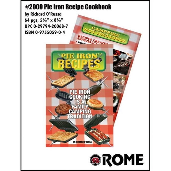 Rome Industries  Pie Iron Recipe Book