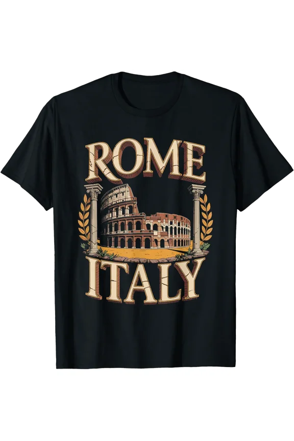 Rome Italy Colosseum Roman Country Roma Rome City Italy T-Shirt