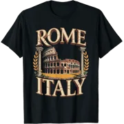 Rome Italy Colosseum Roman Country Roma Rome City Italy T-Shirt