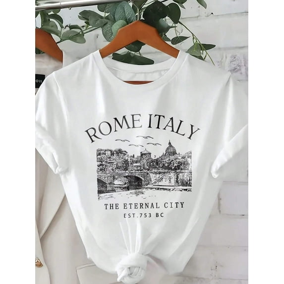 Rome Italy 'The Eternal City' Graphic Tee