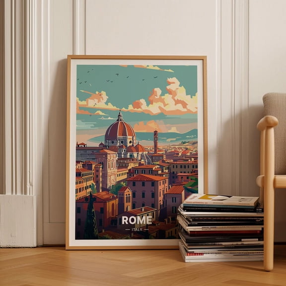 Rome Italy Travel Wall Decor