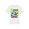 thumbnail image 1 of Rome Italy Vibrant Colosseum Art Men's T-shirt, 1 of 3