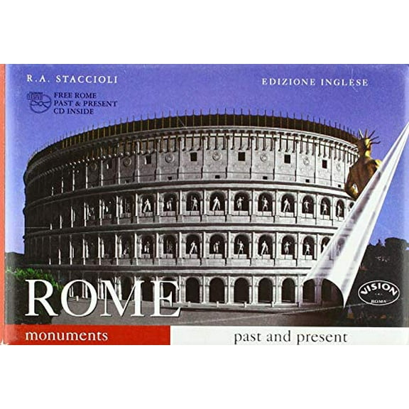 Pre-Owned Ancient Rome Past and Present Guide with Reconstructions (Hardcover) 8881620006 9788881620005