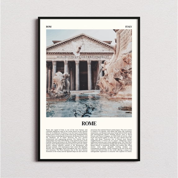 Wall Prints Rome Rome Print, Rome Wall Art, Rome Poster, Rome Art Print, Rome Decor ...
