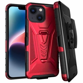 Rome Tech Apple iPhone 14 Belt Clip Holster Case - Red