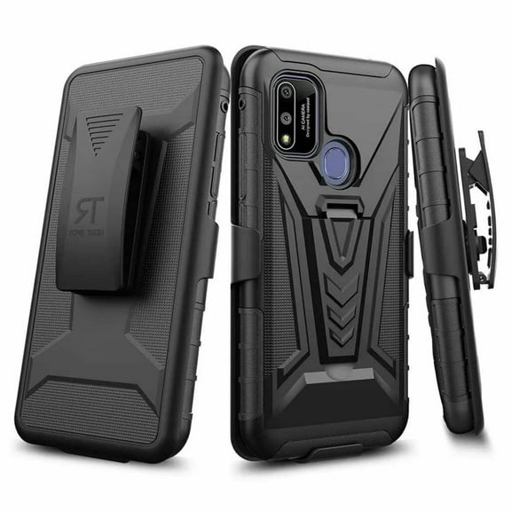 Rome Tech Coolpad SUVA 6.1" Belt Clip Holster Case - Black