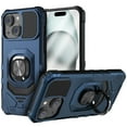 thumbnail image 1 of Rome Tech iPhone 15 Plus Heavy Duty Armor Case - Blue, 1 of 7