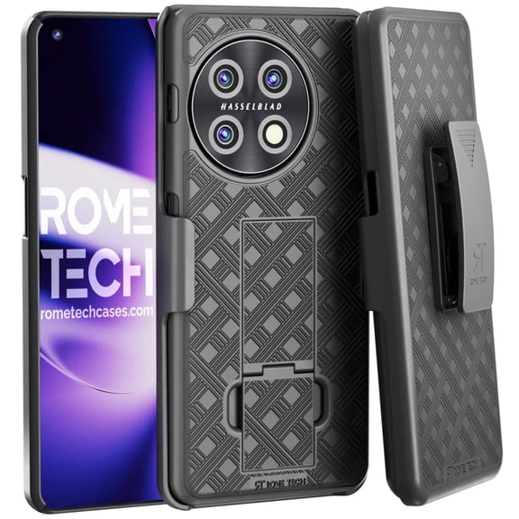 Rome Tech OnePlus 11 Holster Case - Black