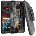 thumbnail image 1 of Rome Tech Nokia G300 Shell Holster Combo Case - Camo Deer, 1 of 6