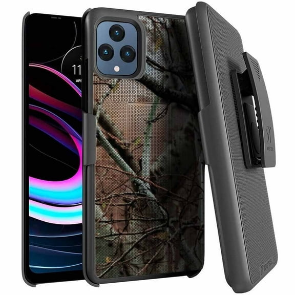 Rome Tech T-Mobile REVVL 6 5G (2022) Shell Holster Combo Case With Belt clip