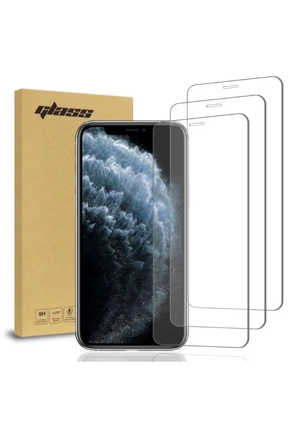 iPhone 11 Pro Tempered Glass Screen Protector - Clear (3-Pack)