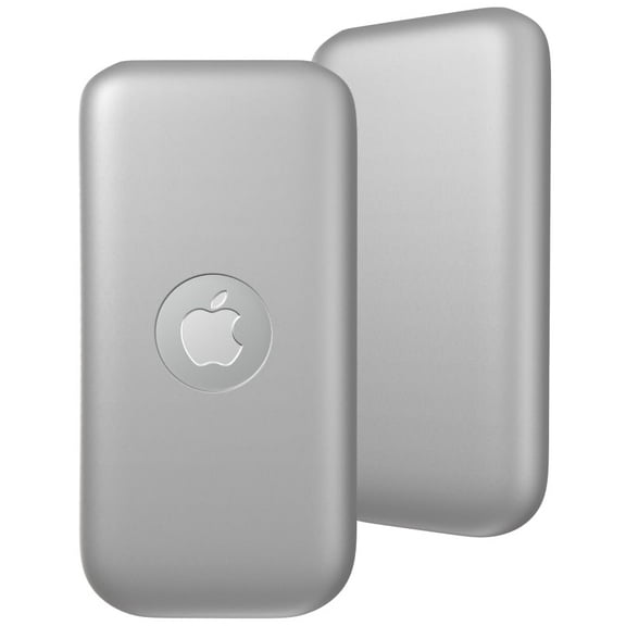 Rome Tech Vision Pro Battery Case: Apple Vision Pro Battery Holder with Protective Silicone Cover, Battery Bag - Grey