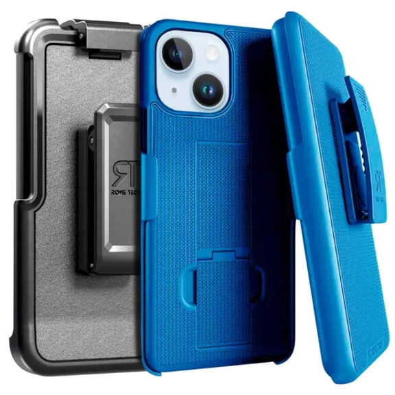 Rome Tech for Apple iPhone 14 Plus 6.7" (2022) Shell Holster Combo Case - Black