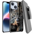 thumbnail image 1 of Rome Tech Apple iPhone 14 Plus Shell Holster Combo Case - Camo Deer, 1 of 6