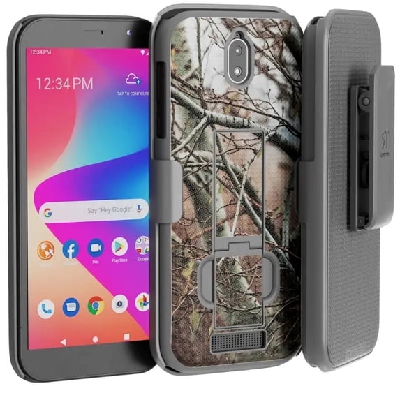 Rome Tech for BLU View 2 Belt Clip Holster Phone Case