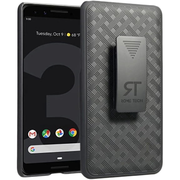 For Google Pixel 3 Shell Holster Combo Case With Belt clip