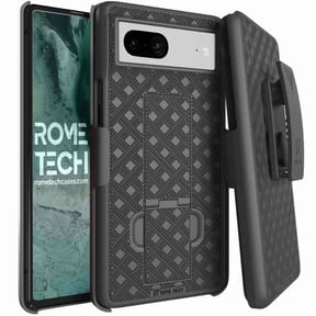 Rome Tech Google Pixel 7A Shell Holster Combo Case - Black