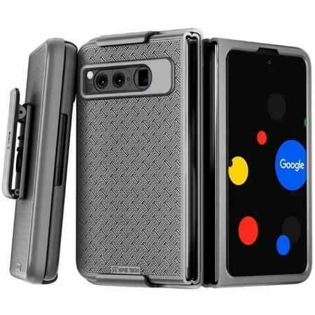 Rome Tech Google Pixel Fold Protective Phone Case - Black