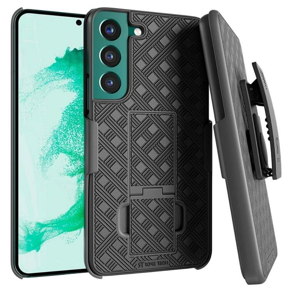 Rome Tech for Samsung Galaxy S22 Plus Shell Holster Combo Case With Belt clip