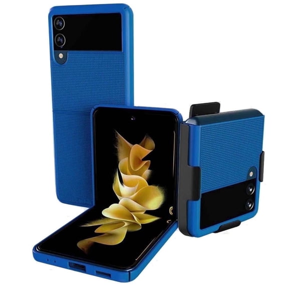 Rome Tech for Samsung Galaxy Z Flip 3 Shell Holster Combo Case With Belt clip
