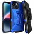 thumbnail image 1 of Rome Tech iPhone 14 Case with Clip Holster - Blue, 1 of 6