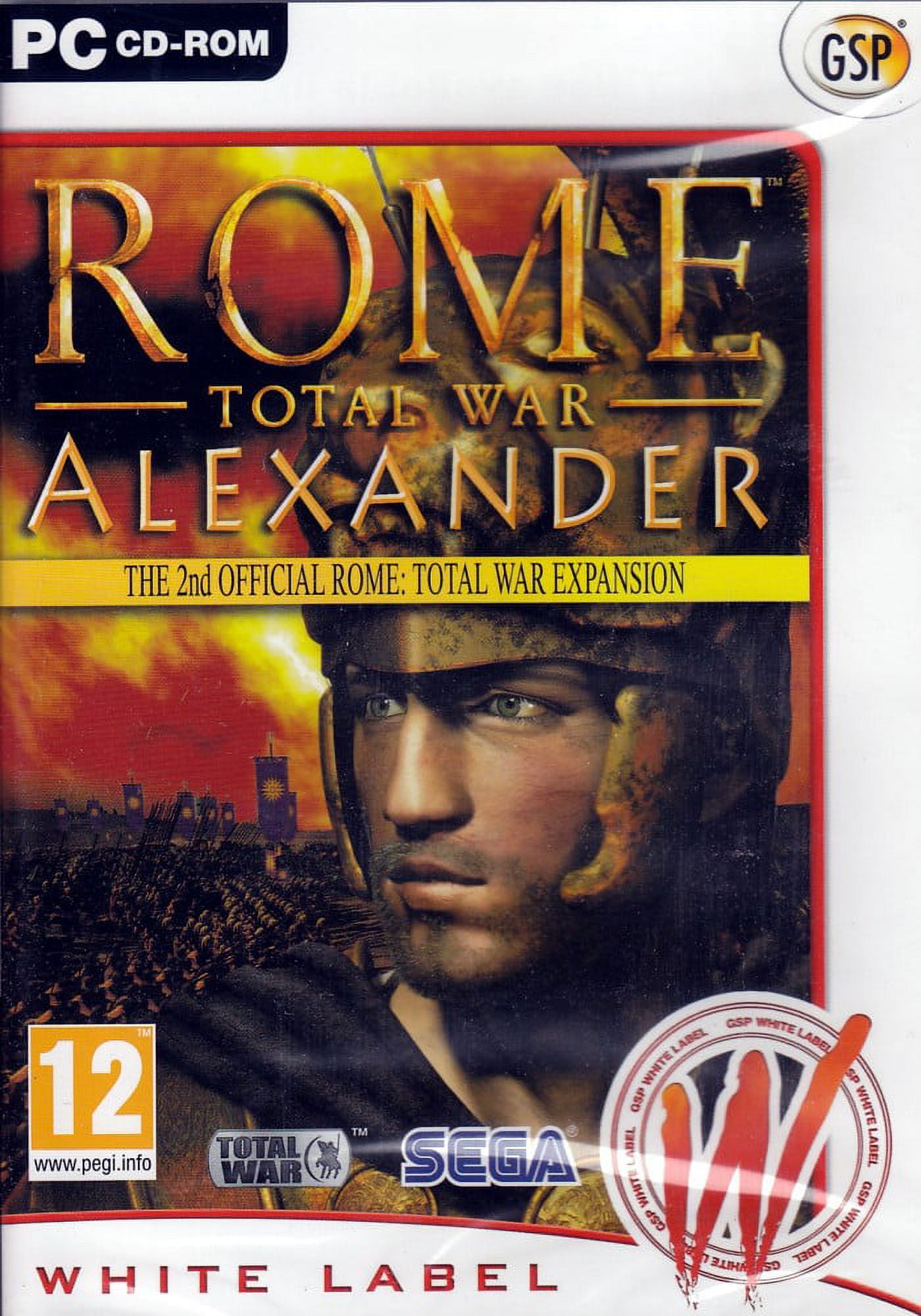 Rome Total War ALEXANDER Expansion PC CDRom Game Expand your empire
