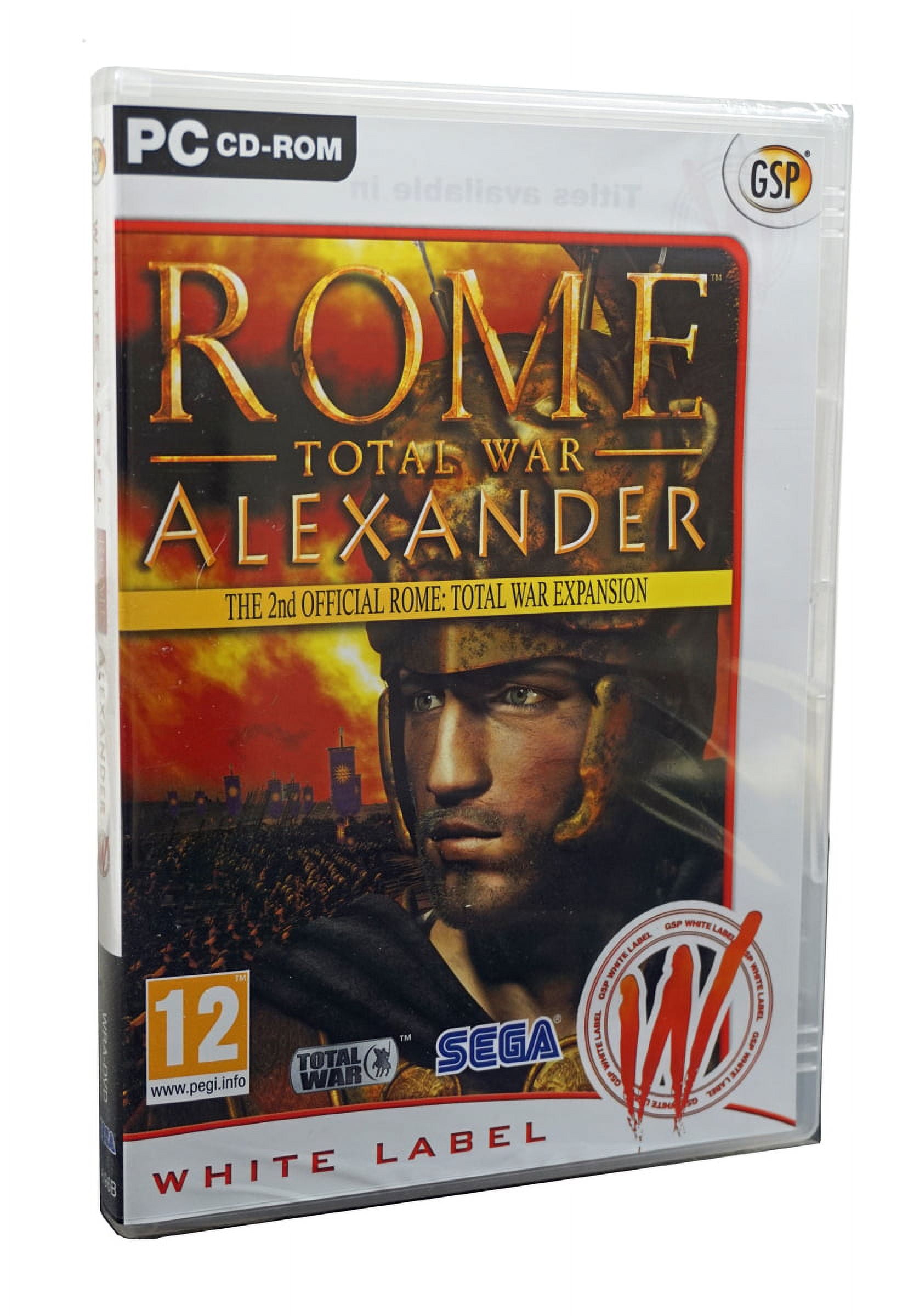 Rome Total War ALEXANDER Official Expansion PC Game 3 new factions and 60 all new units