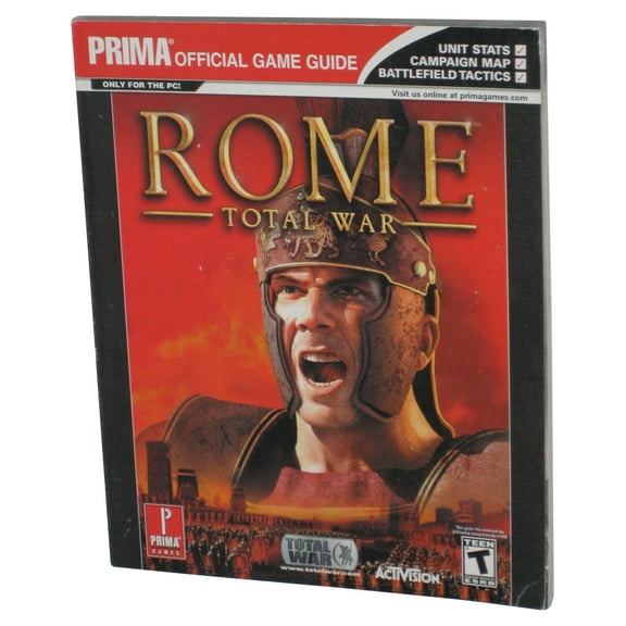 Rome Total War Prima Games PC Official Strategy Guide Book