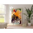 Wall Prints Rome Rome Vintage Travel Wall Art Print, Vibrant Retro Italy Home Decor ...