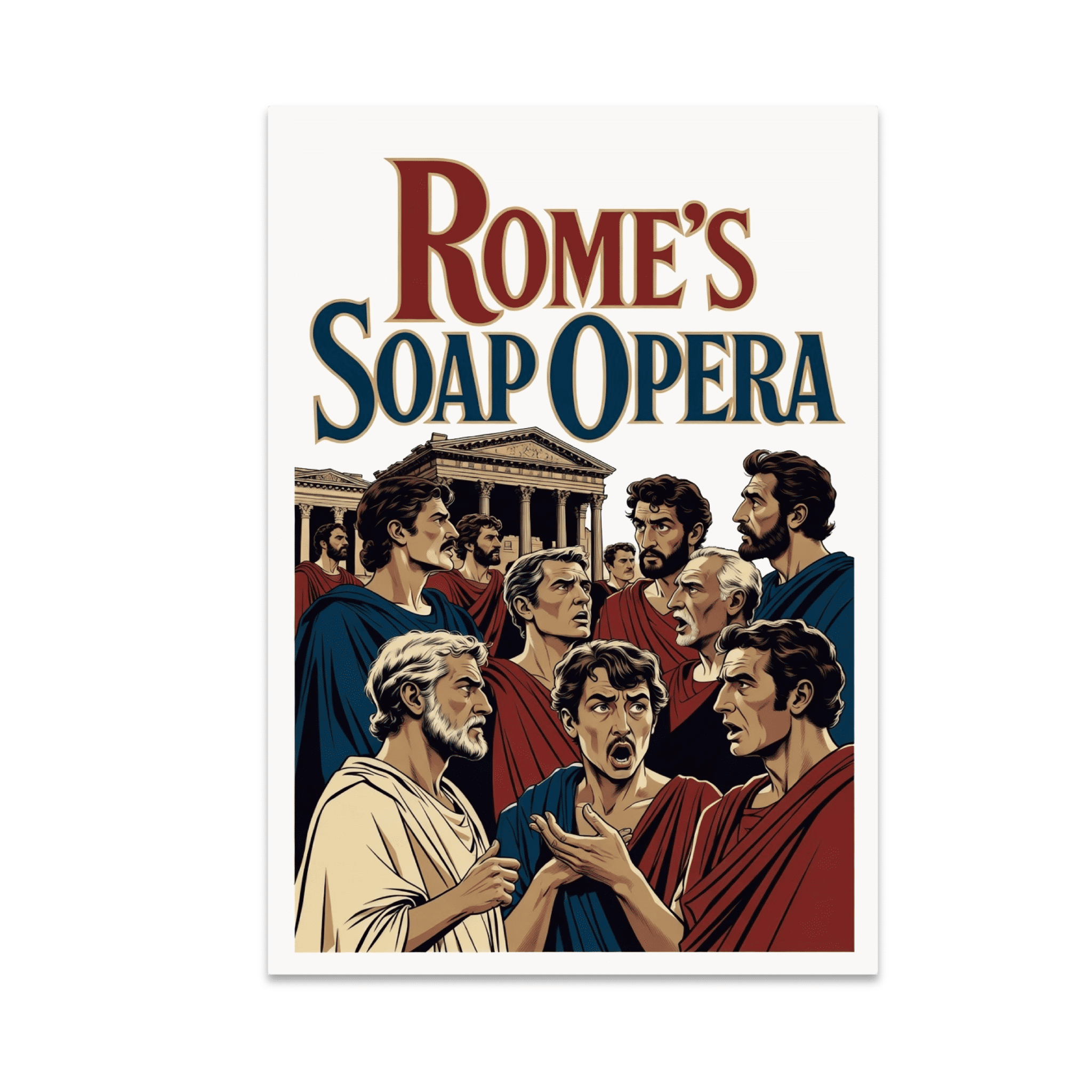 Rome-s Soap Opera Film Poster - Movie Enthusiast - 13x19 Poster Print ...