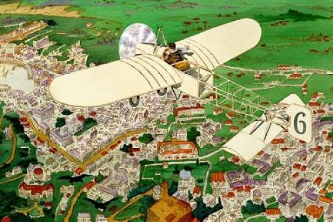 Rome to Paris by air non-stop Canvas Art - Inventions (12 x 18)