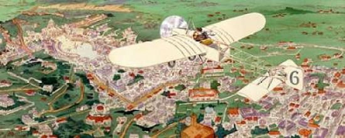 Rome to Paris by air non-stop Canvas Art - Inventions (24 x 48)